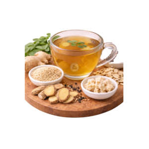 Sesame Ginger Bone Booster Herbal Infusion – Bone Strength & Calcium Support Herbal Blend